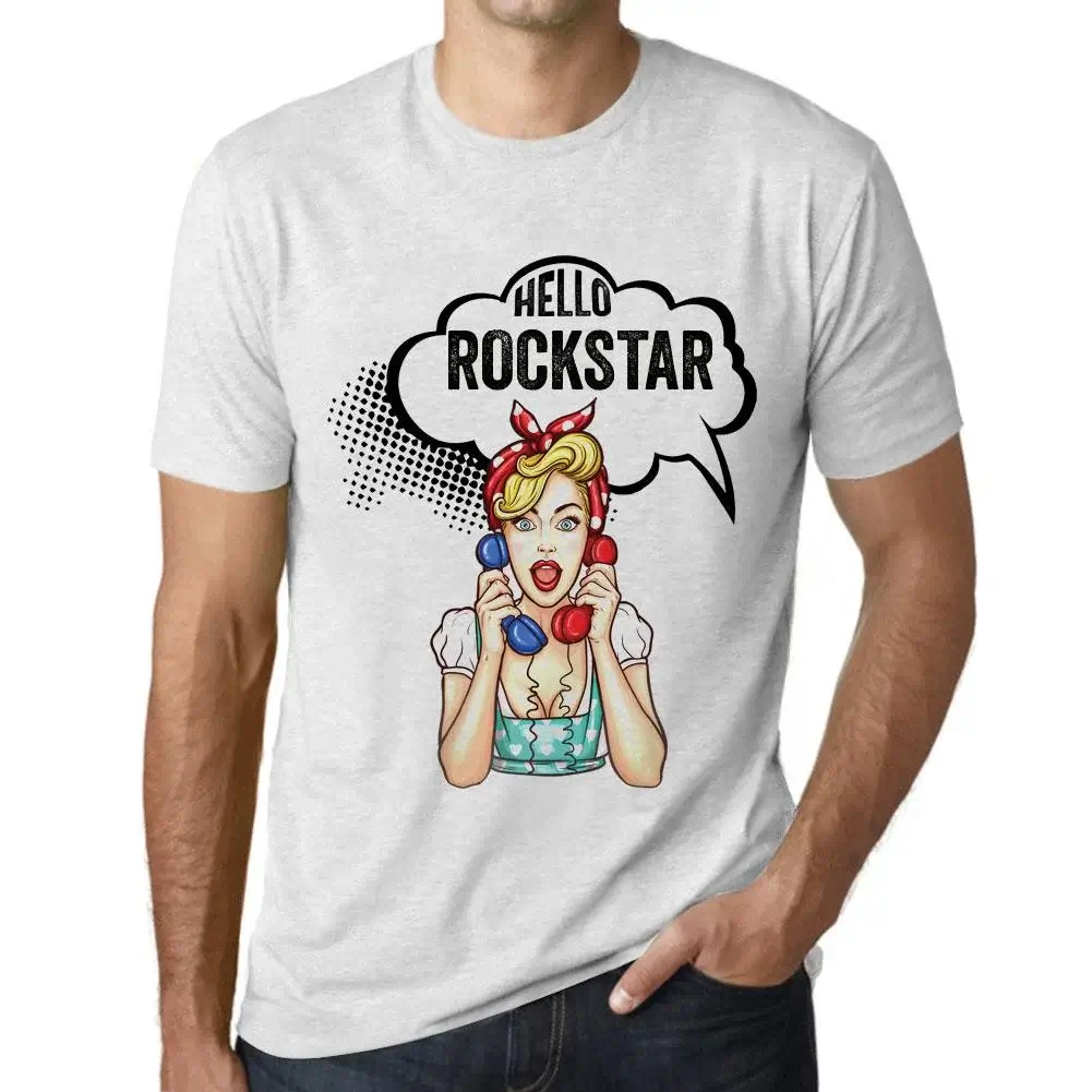 Herren Grafik T-Shirt V-Ausschnitt Hallo Rockstar – Hello Rockstar - Bild 1 von 35