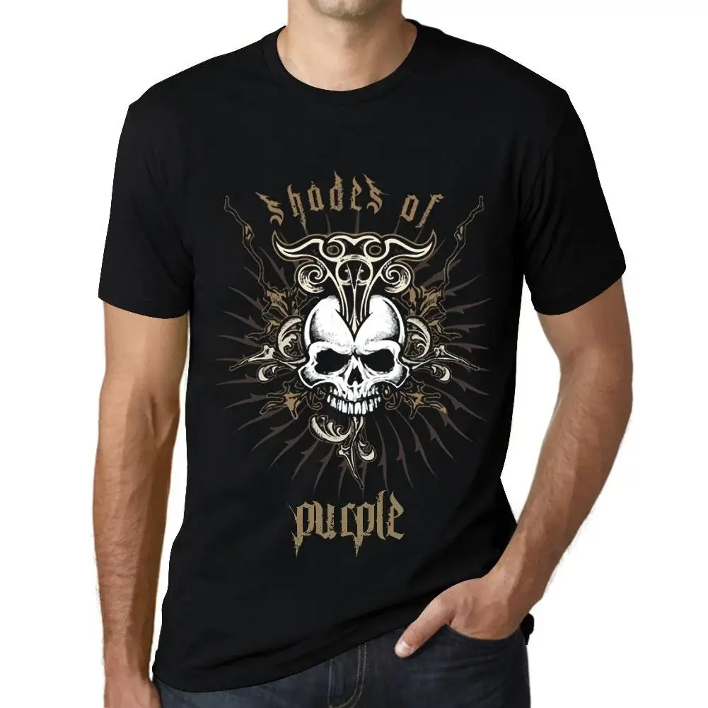 Camiseta Estampada para Hombre Tonos De Morado – Shades Of Purple – T-shirt - Imagen 8 de 14