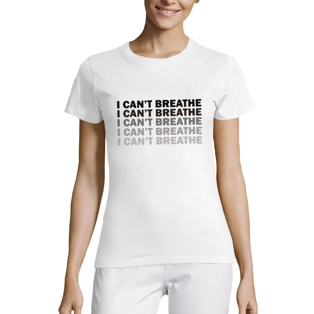 Uomo Maglietta Je ne peux pas respirer – I Can't Breathe