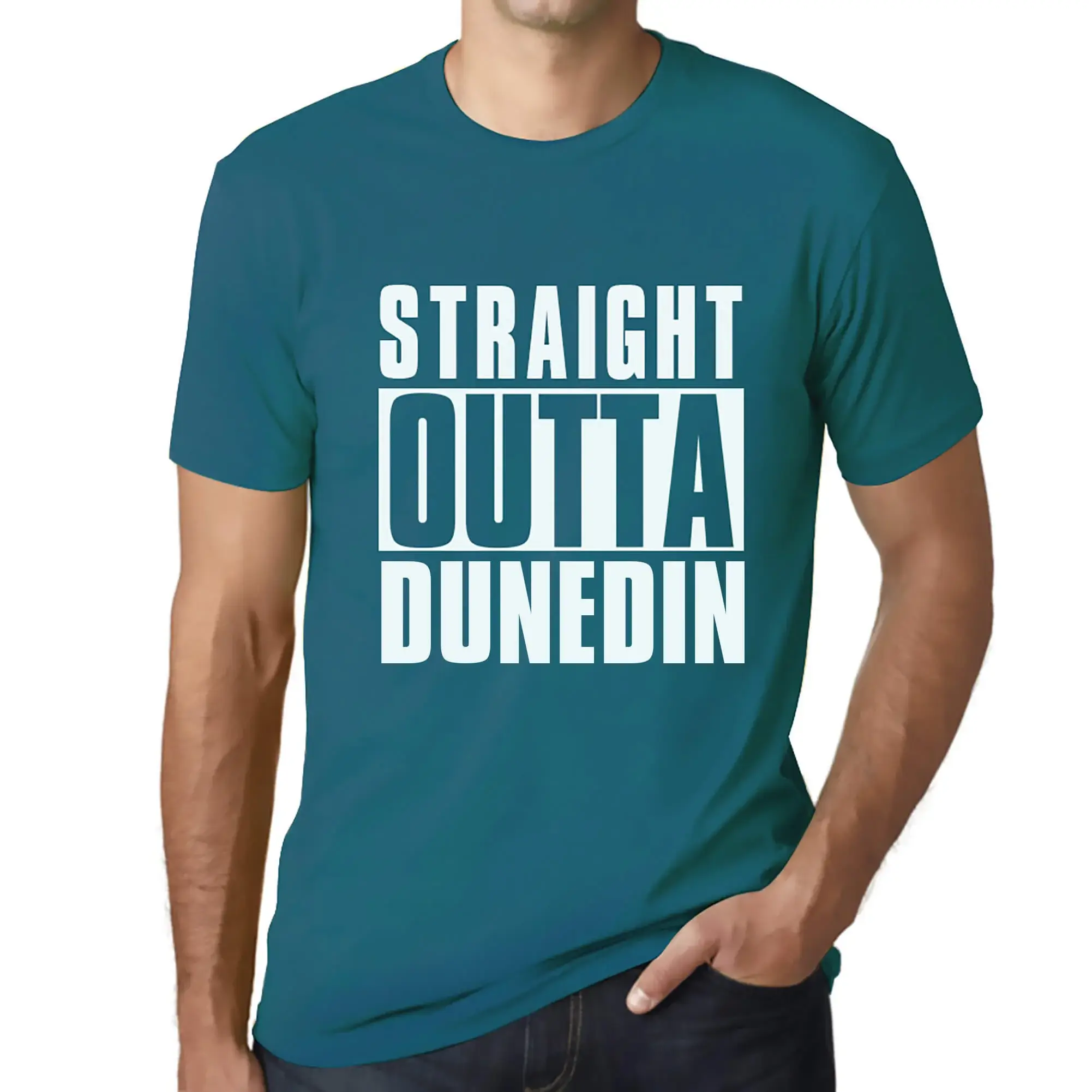 Herren Grafik T-Shirt Straight Outta Dunedin umweltfreundlich limitierte Auflage - Bild 64 von 252