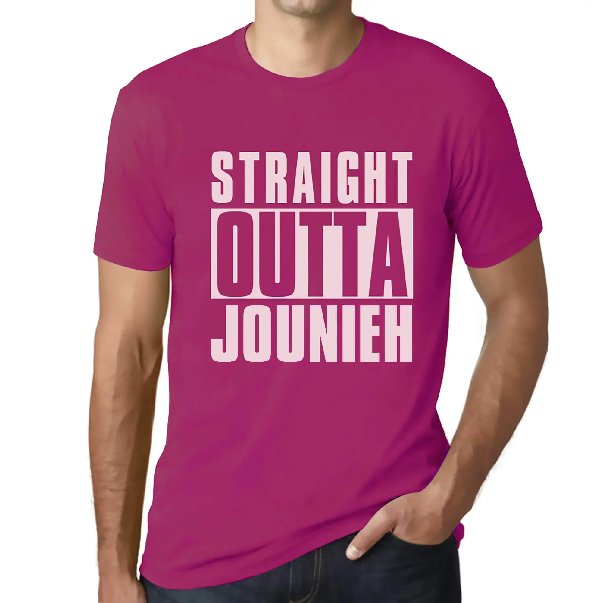 Camiseta gráfica para hombre Straight Outta Jounieh edición limitada ecológica - Imagen 85 de 252