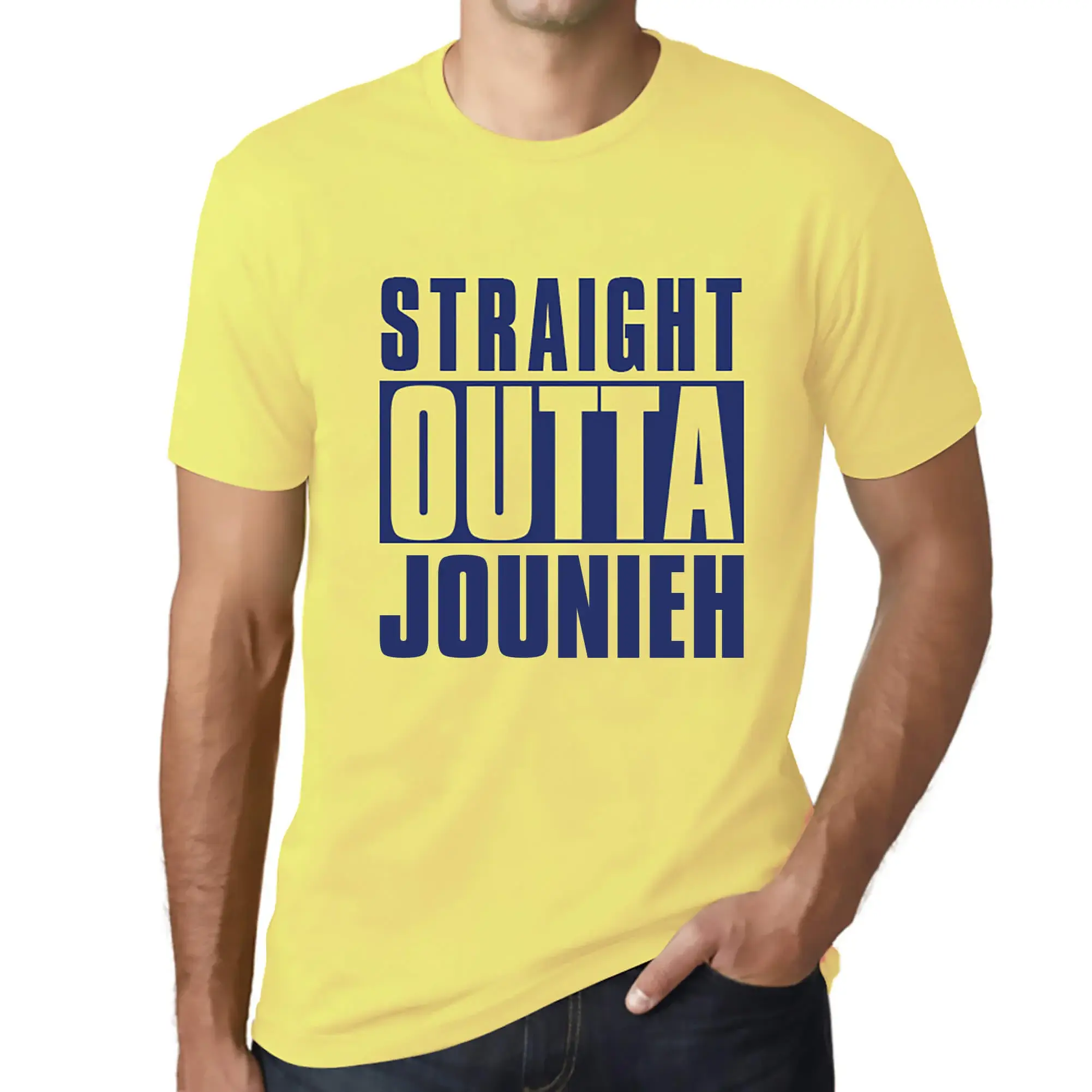 Camiseta gráfica para hombre Straight Outta Jounieh edición limitada ecológica - Imagen 190 de 252
