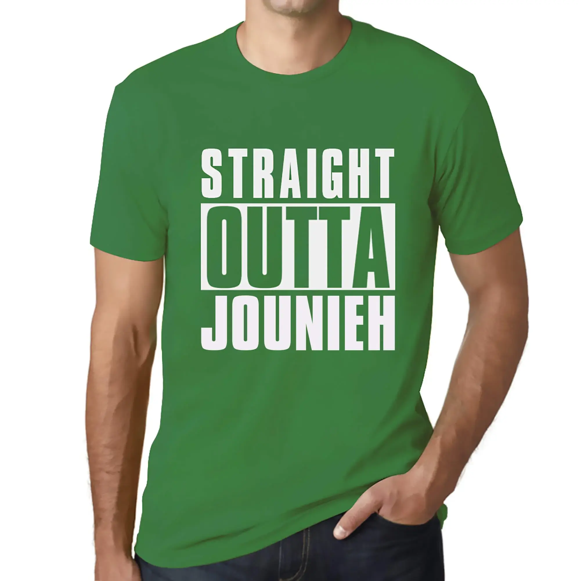 Camiseta gráfica para hombre Straight Outta Jounieh edición limitada ecológica - Imagen 99 de 252