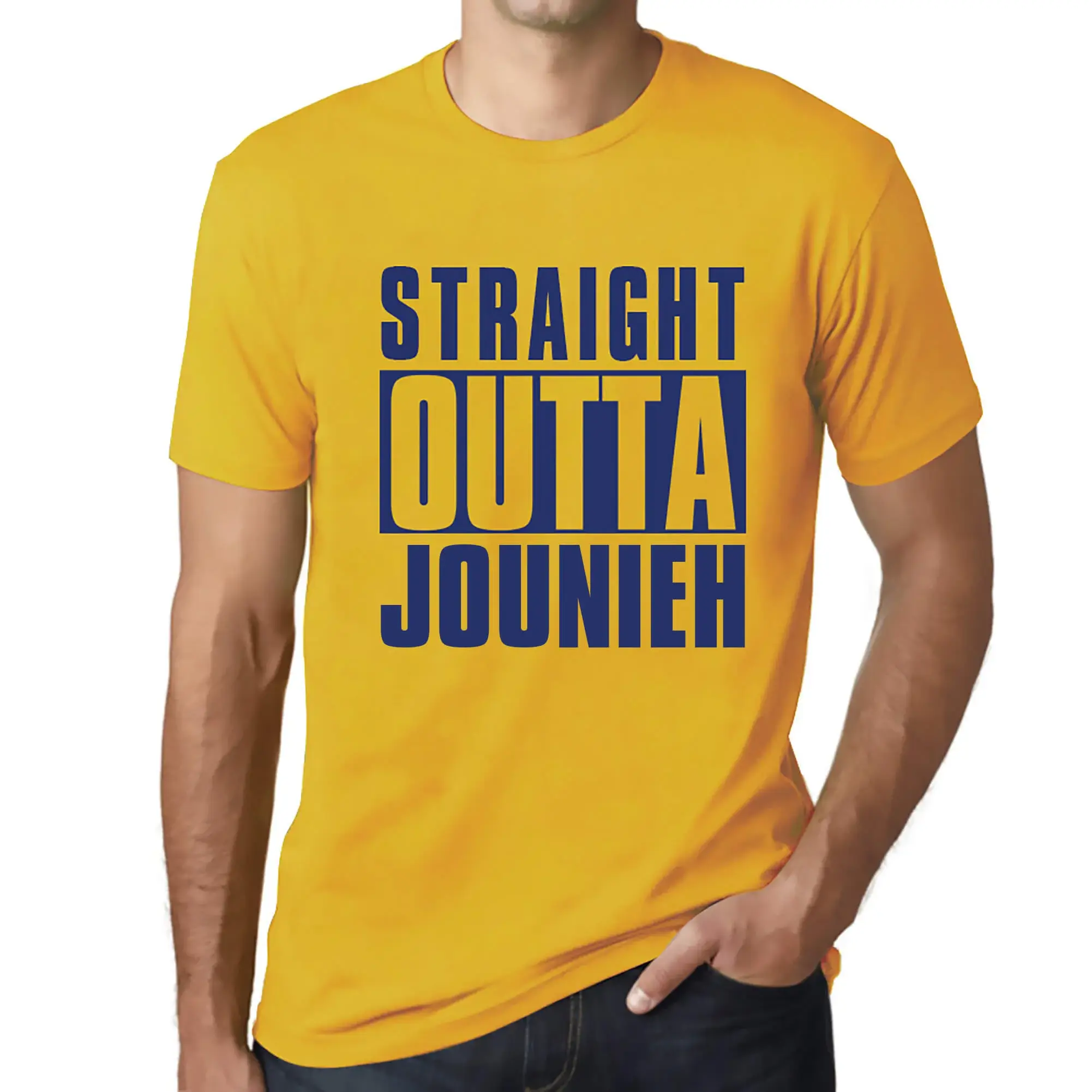 Camiseta gráfica para hombre Straight Outta Jounieh edición limitada ecológica - Imagen 239 de 252