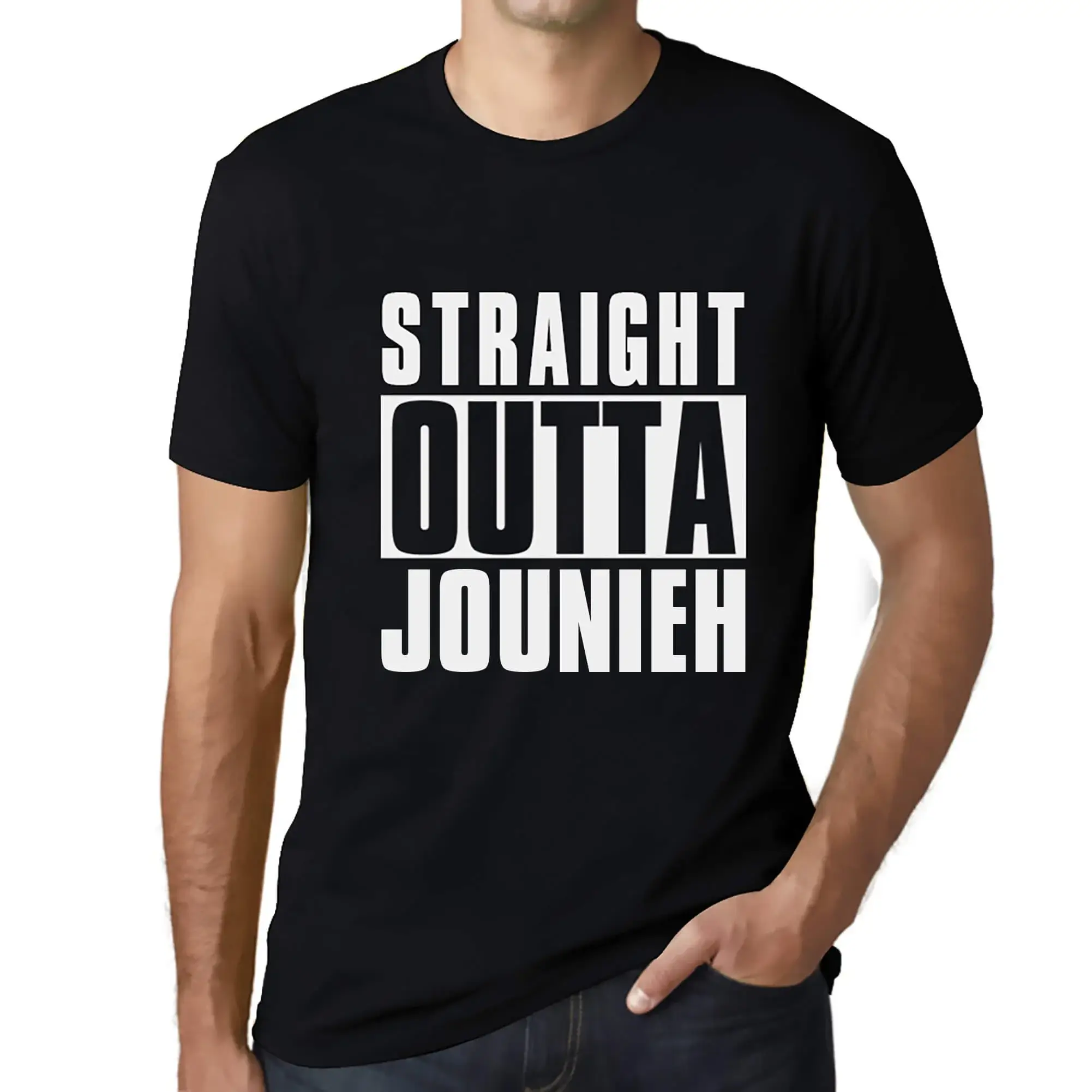 Camiseta gráfica para hombre Straight Outta Jounieh edición limitada ecológica - Imagen 50 de 252