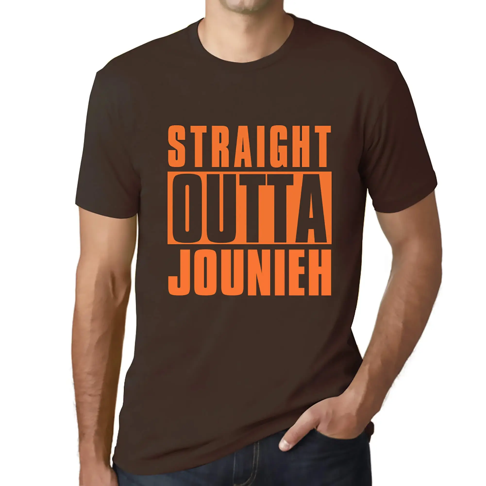 Camiseta gráfica para hombre Straight Outta Jounieh edición limitada ecológica - Imagen 29 de 252