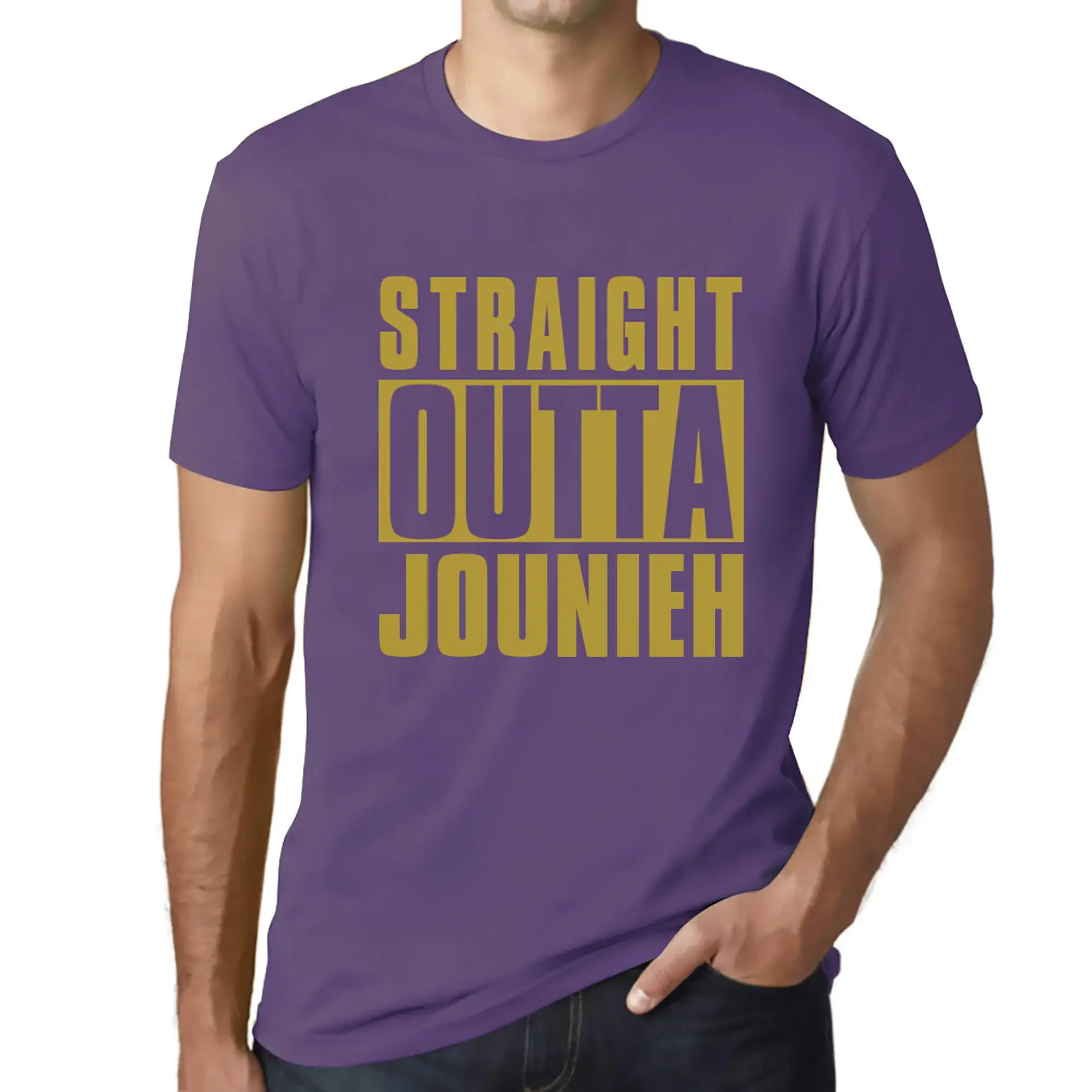 Camiseta gráfica para hombre Straight Outta Jounieh edición limitada ecológica - Imagen 127 de 252