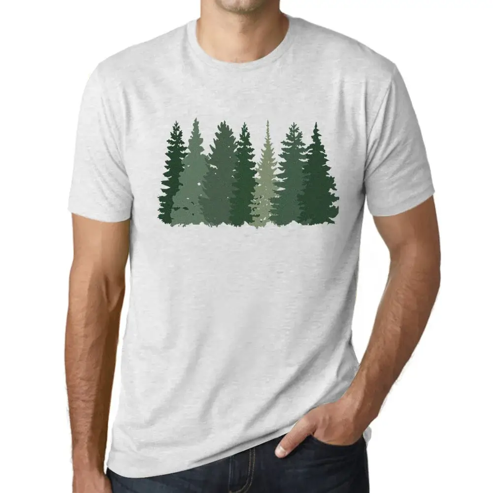 Herren Grafik T-Shirt Waldbäume umweltfreundlich limitierte Auflage kurzärmelig - Bild 15 von 21
