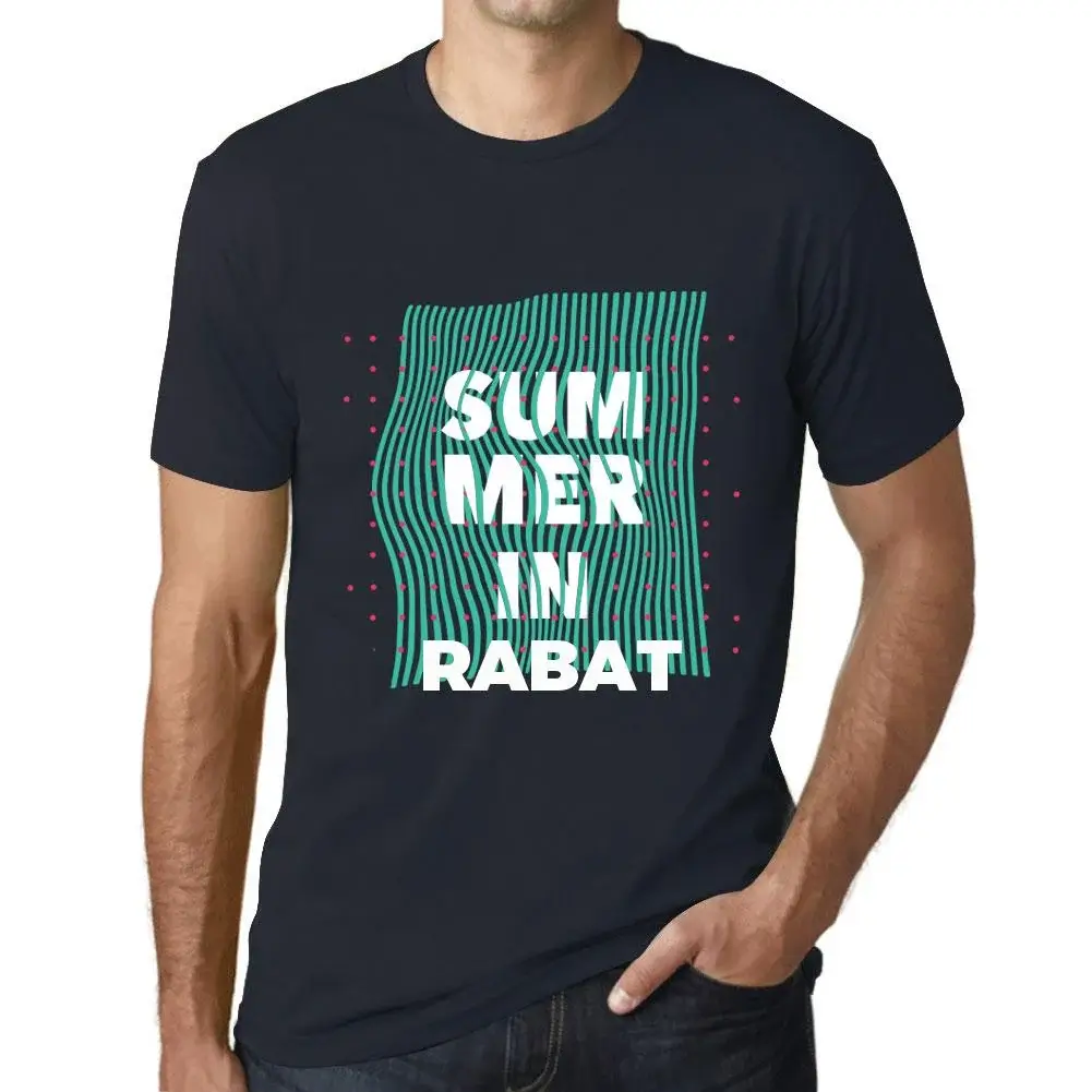 Camiseta Estampada para Hombre Verano En Rabat – Summer In Rabat – T-shirt - Imagen 8 de 28