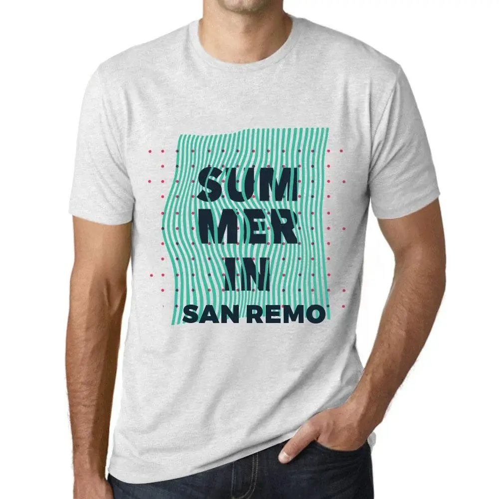 Camiseta Estampada para Hombre Verano En San Remo – Summer In San Remo – T-shirt