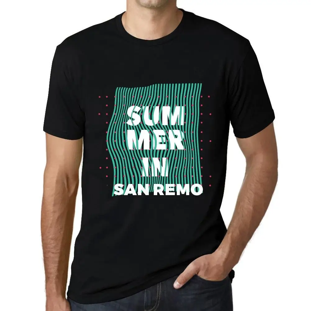 Camiseta Estampada para Hombre Verano En San Remo – Summer In San Remo – T-shirt
