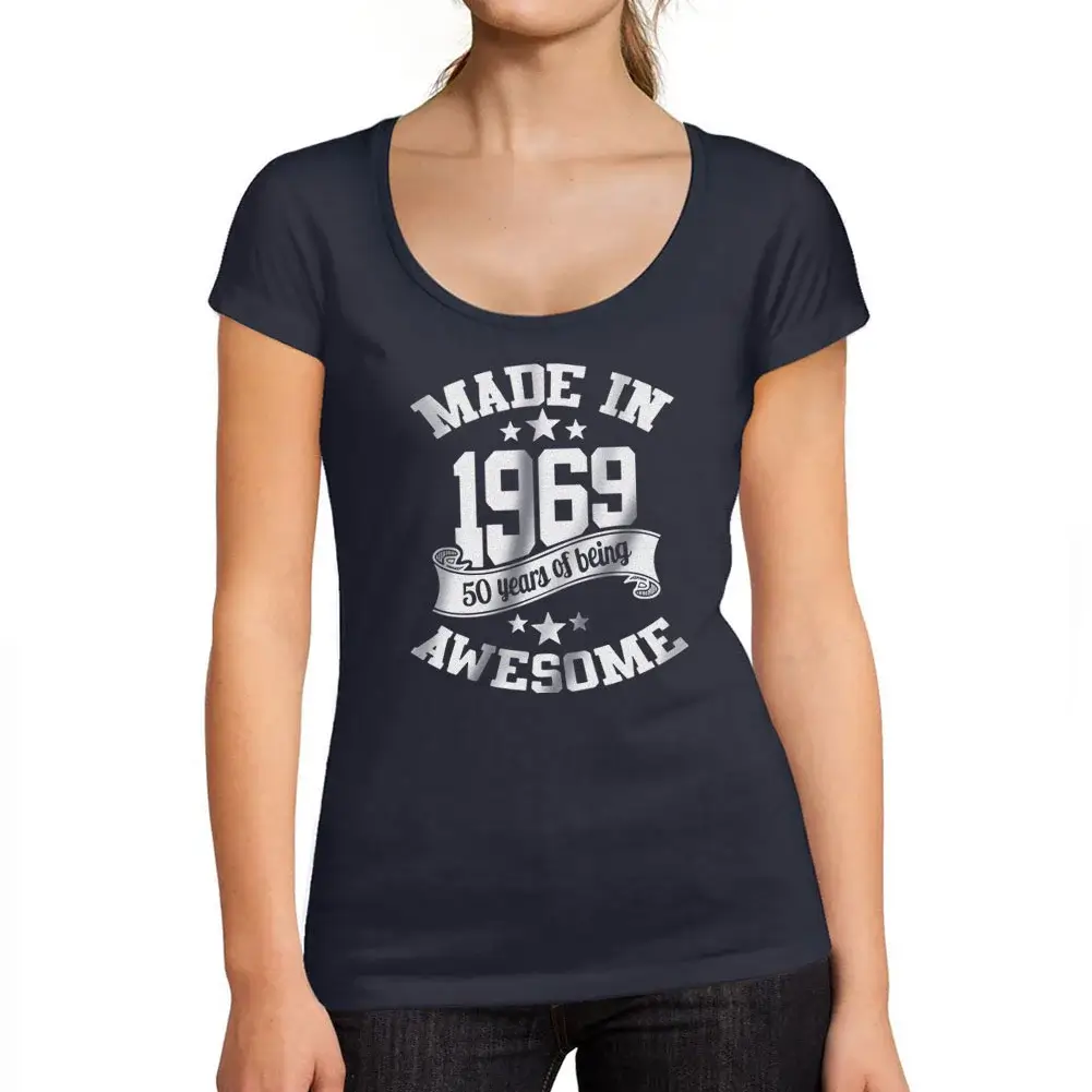Camiseta para Mujer Fabricado En 1969 – Made in 1969 – Regalo Diseño Gráfico 55 - Imagen 8 de 35