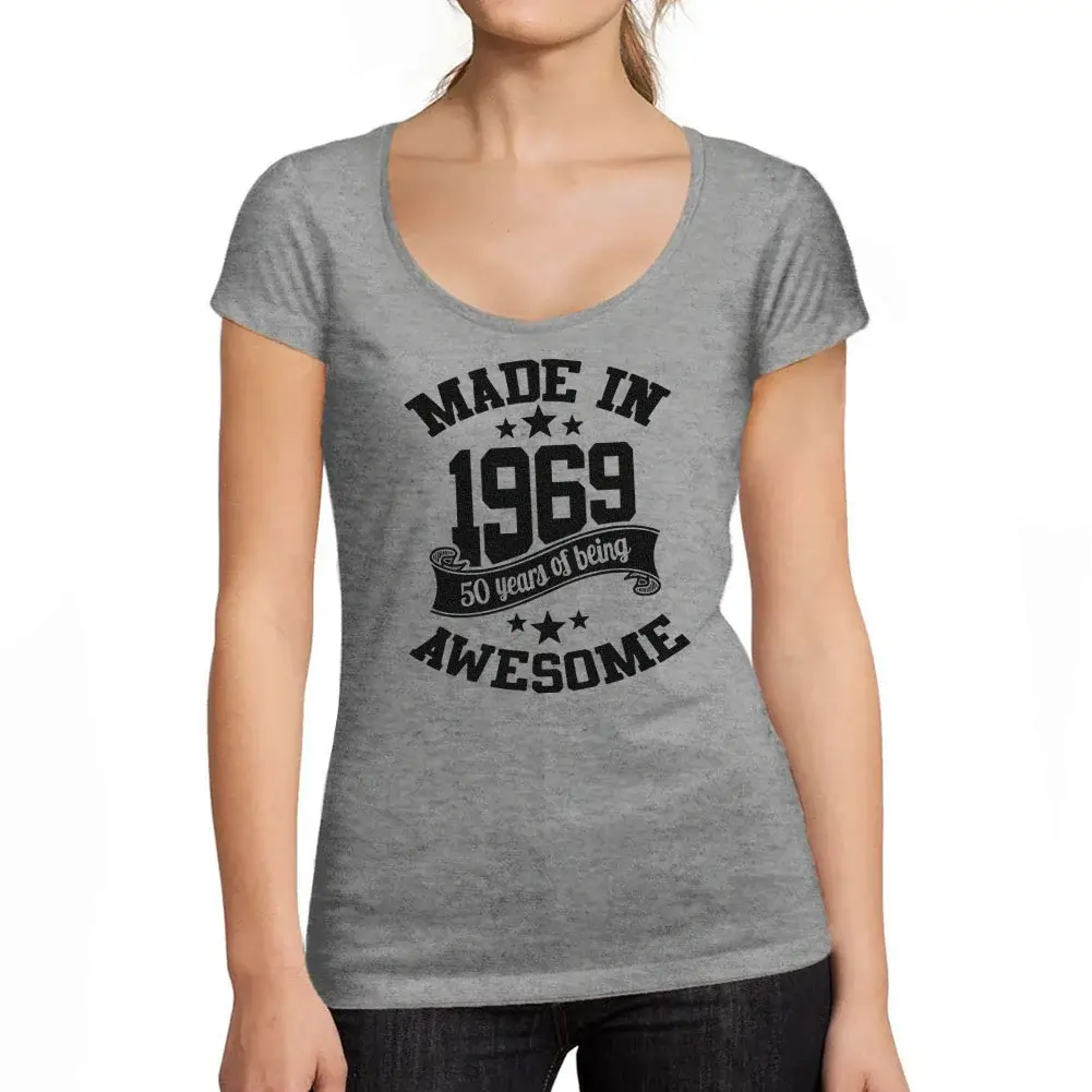 Camiseta para Mujer Fabricado En 1969 – Made in 1969 – Regalo Diseño Gráfico 55 - Imagen 15 de 35