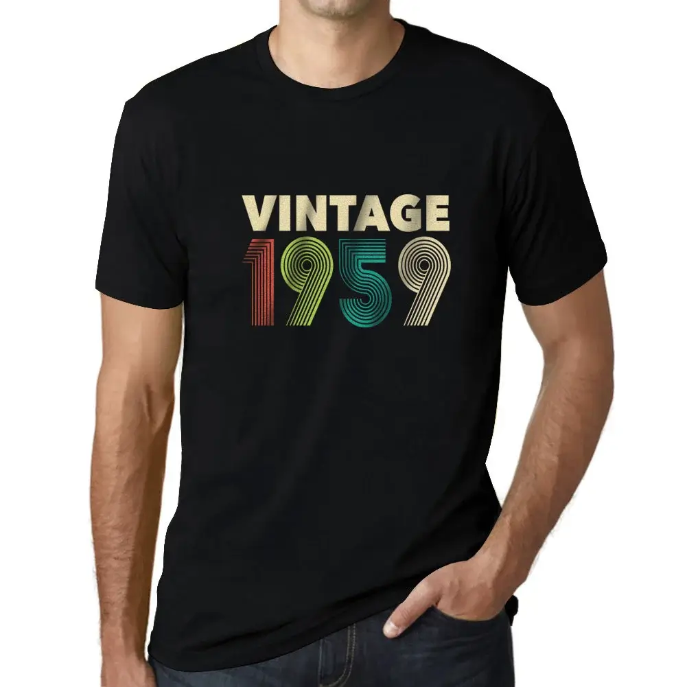 ULTRABASIC Homme Tee-Shirt Vintage 1959 Vintage 1959 T-Shirt Vintage | eBay