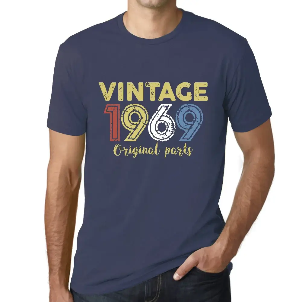 Herren Grafik T-Shirt Originalteile 1969 55. Geburtstag 55 Jahre alt - Bild 8 von 28