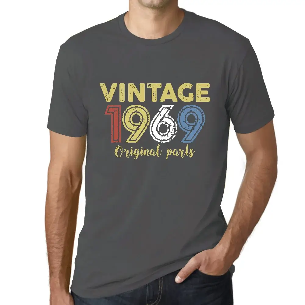 Herren Grafik T-Shirt Originalteile 1969 55. Geburtstag 55 Jahre alt - Bild 15 von 28