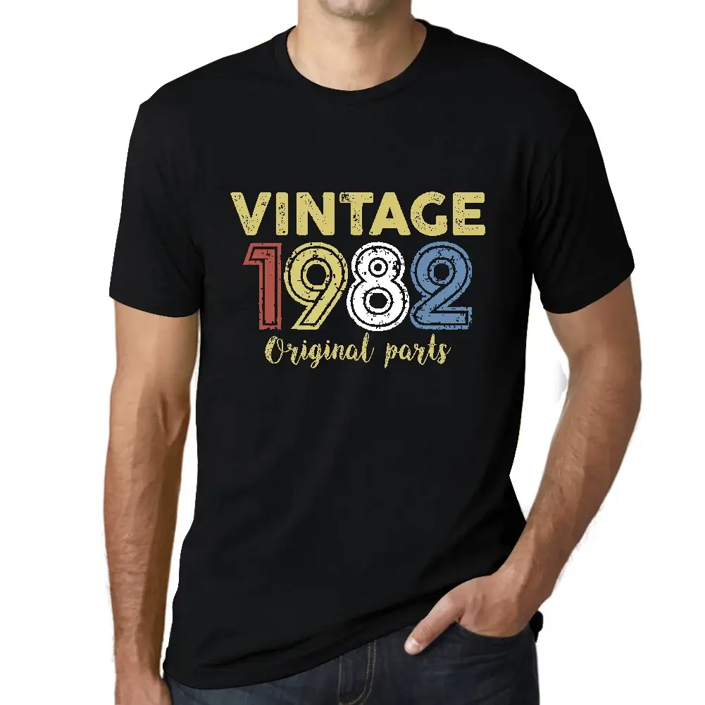 Men's Graphic T-Shirt Original Parts 1982 42nd Birthday Anniversary 42 Year Old - Bild 1 von 28