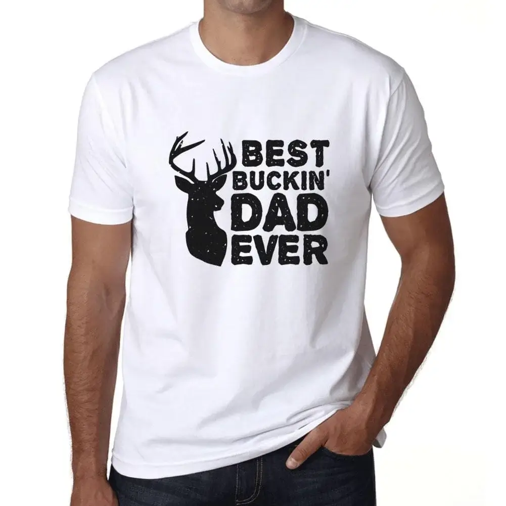 Herren Grafik T-Shirt Best Buckin' Dad Ever Eco-Friendly Limited Edition - Bild 85 von 91